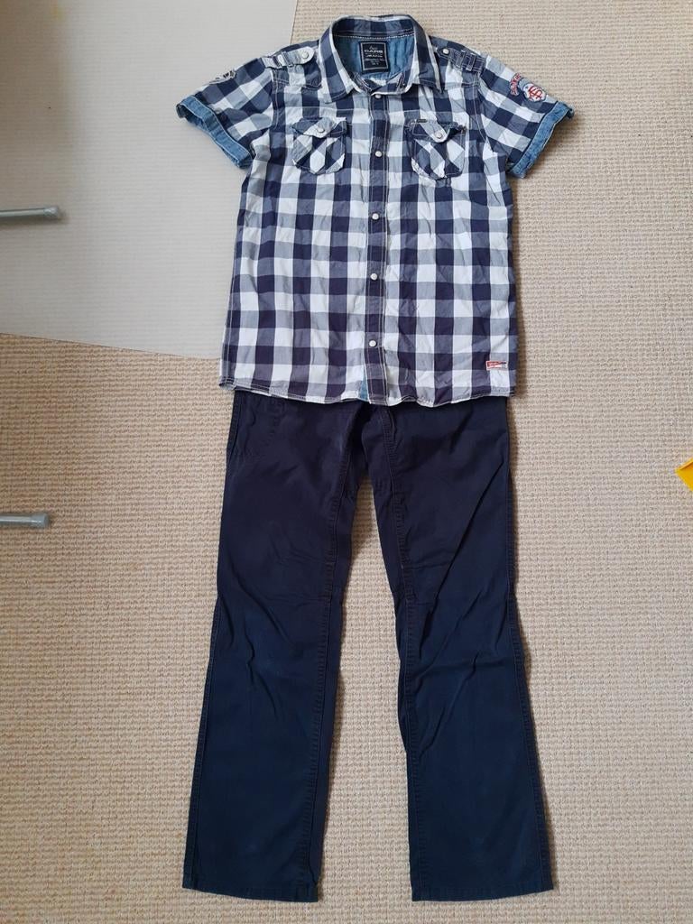 Mooie 2-delige set - mt. 158/164 - Cars - Tommy Hilfiger, Ophalen of Verzenden, Setje, Jongen, Tommy Hilfiger