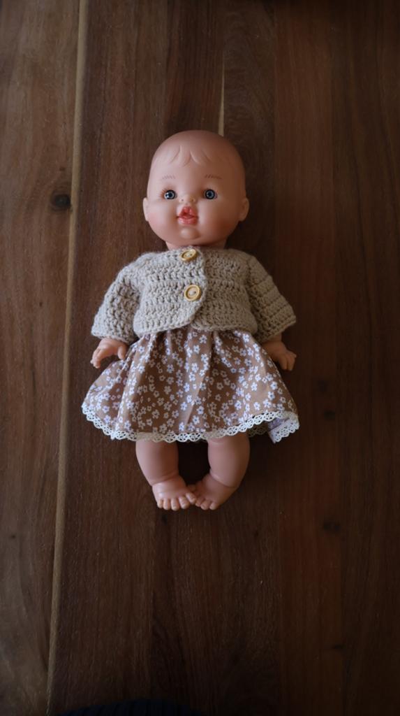 Poppenkind setje 007, Kinderen en Baby's, Speelgoed | Poppen, Ophalen of Verzenden, Nieuw, Babypop