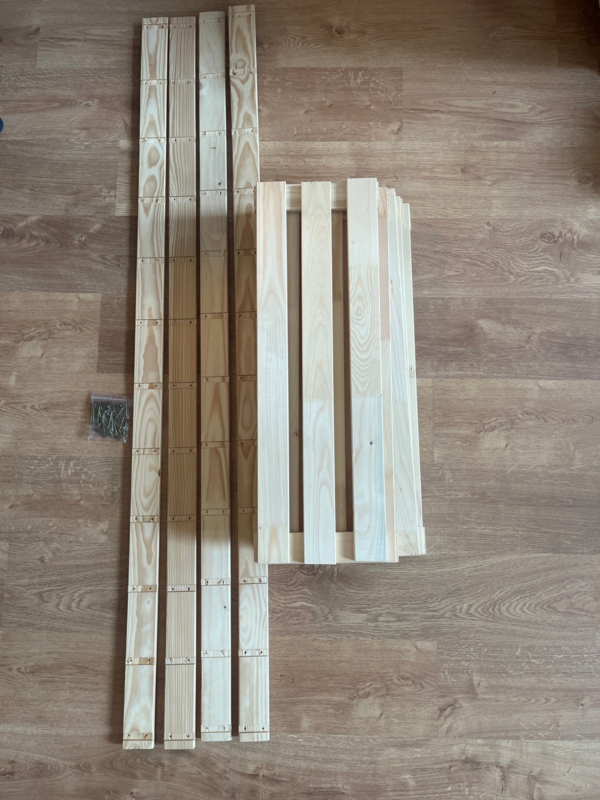 Houten stellingkast Gamma - 170x80x30 cm, Huis en Inrichting, Kasten | Stellingkasten, Ophalen, Zo goed als nieuw