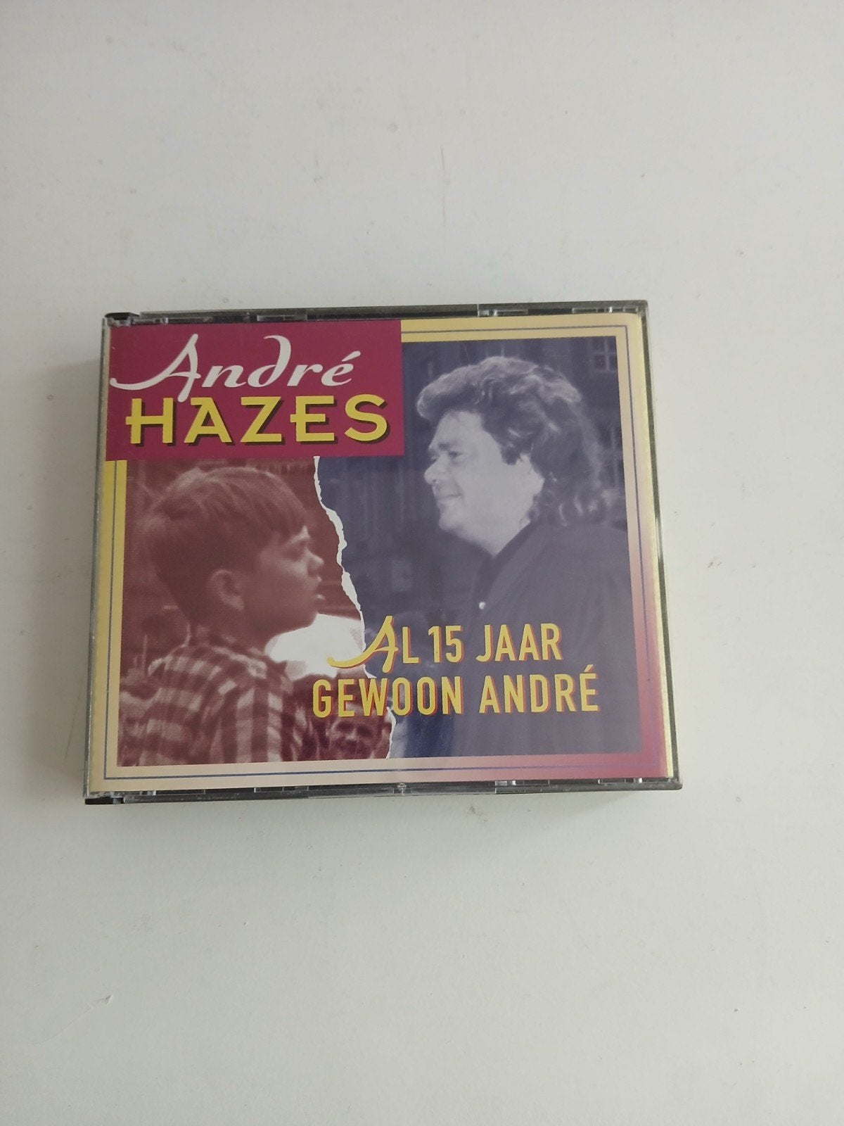 André Hazes - Al 15 Jaar Gewoon André (2CD), Gebruikt, Ophalen of Verzenden, Levenslied of Smartlap, Verzamelalbum