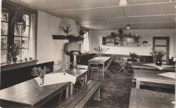 Jeugdherberg Doevenbree Nijverdal 1955/dagverblijf, Verzenden, 1940 tot 1960, Gelopen, Overige thema's