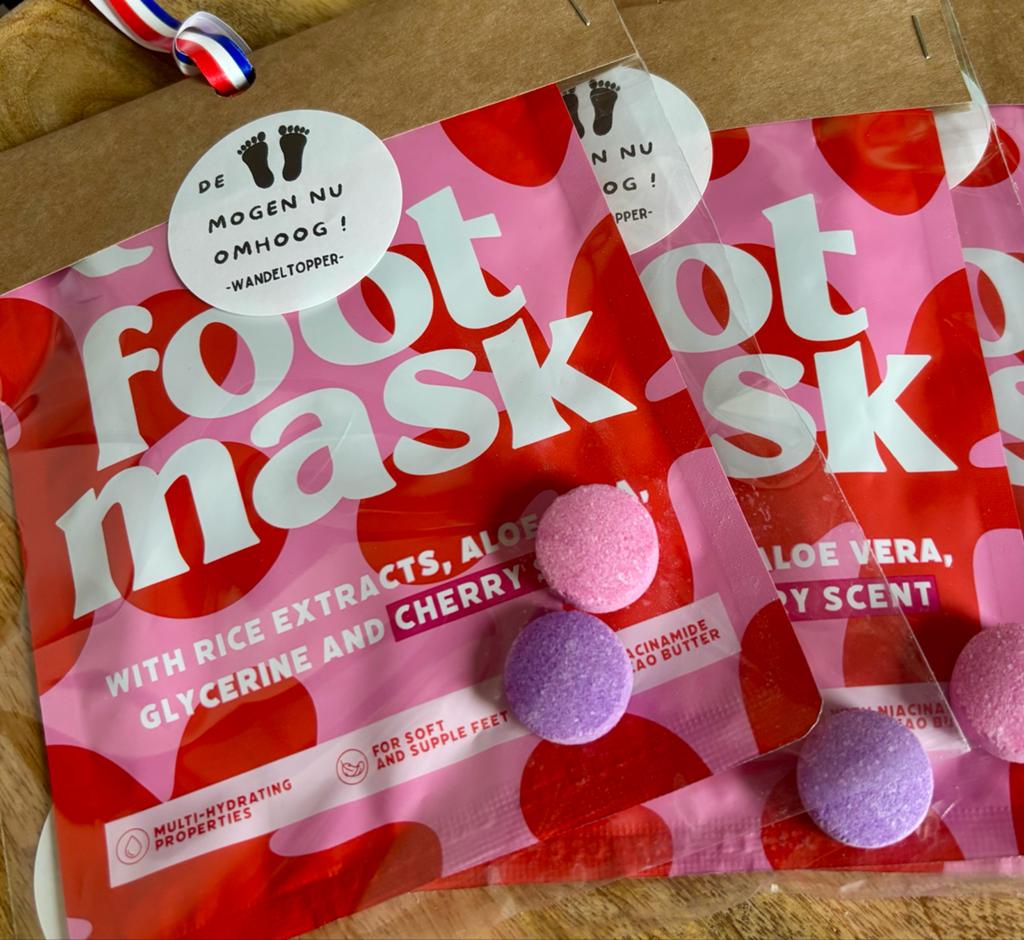 16. Avondvierdaagse : Voetmasker Relaxmomentje, Overige typen, Nieuw, Ophalen of Verzenden, X