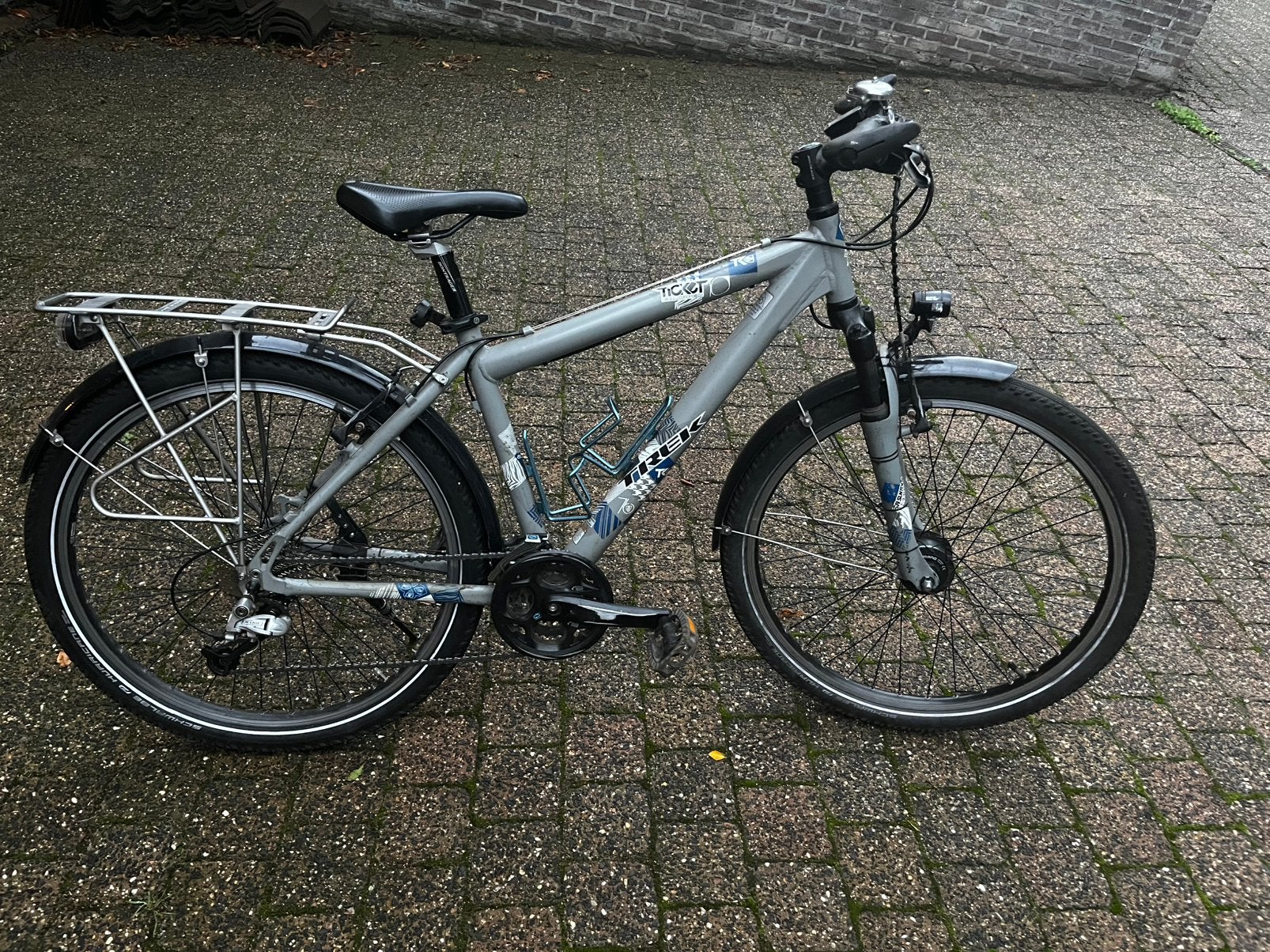 Trek ticket 10, 26 inch, nieuwe ketting en cassette., Gebruikt, Velgrem, Versnellingen, Ophalen