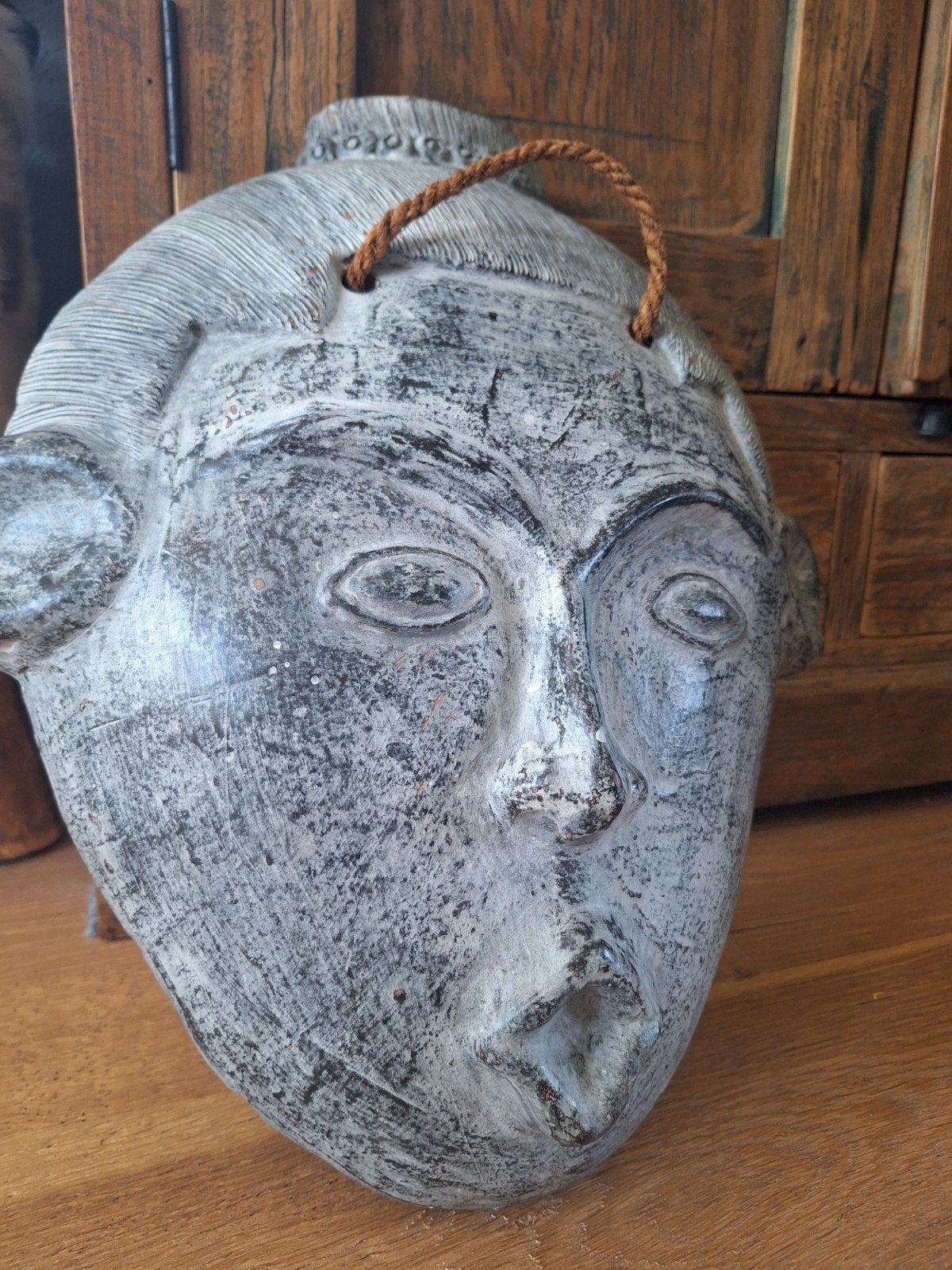 Oosters masker,tuin,Bregt,stoer,sober,robuust,steen, Ophalen