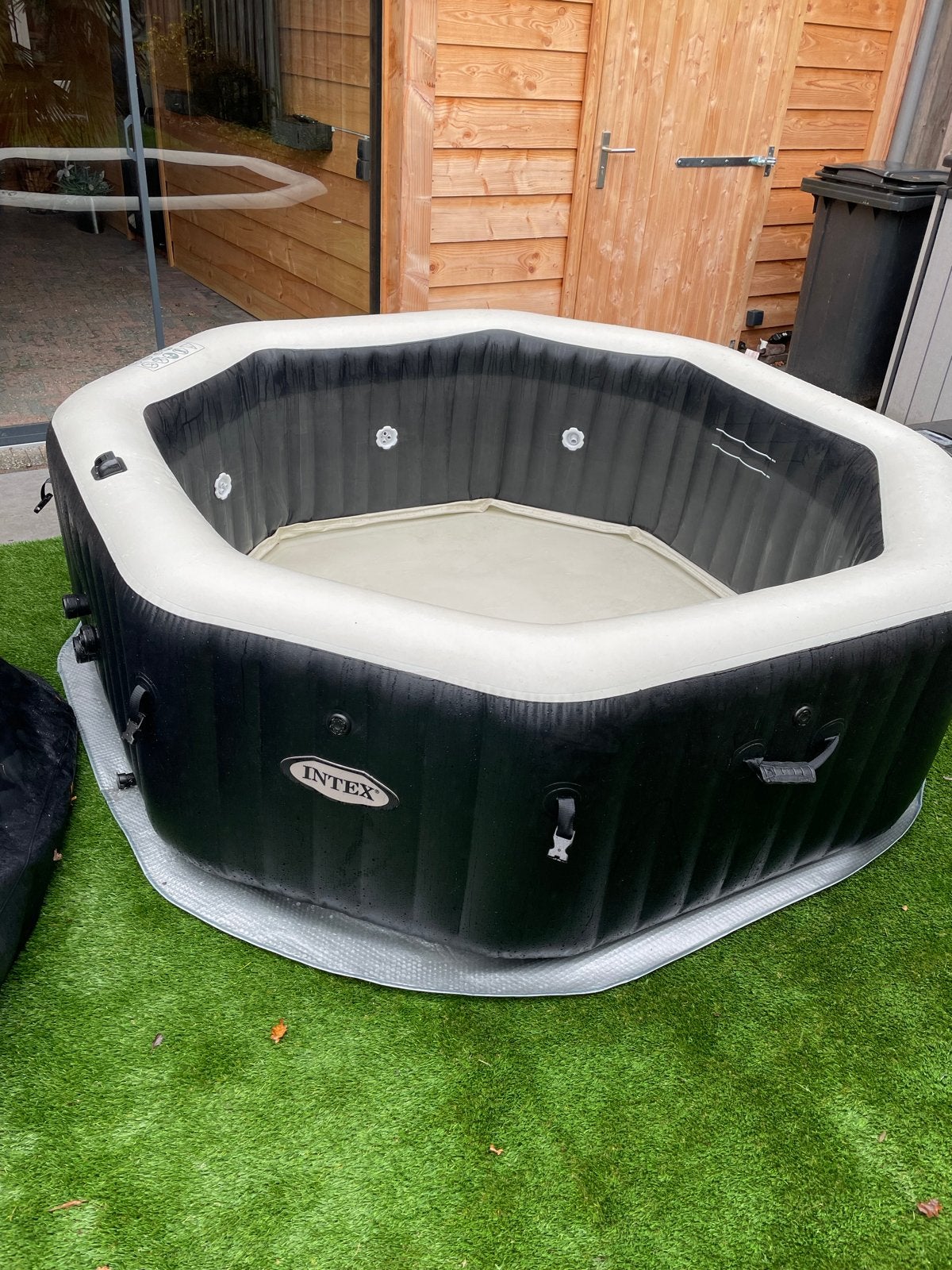 Intex PureSpa Opblaasbare Jacuzzi met Accessoires, Tuin en Terras, Bubbelbaden en Hottubs, Ophalen, Zo goed als nieuw, Filter