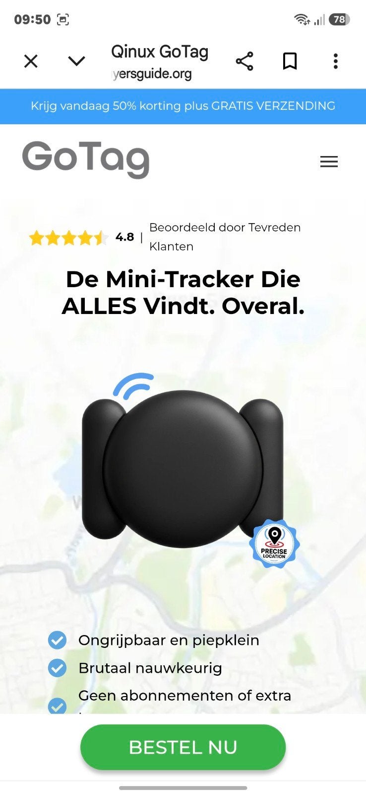 Tracer, Ophalen of Verzenden, Nieuw