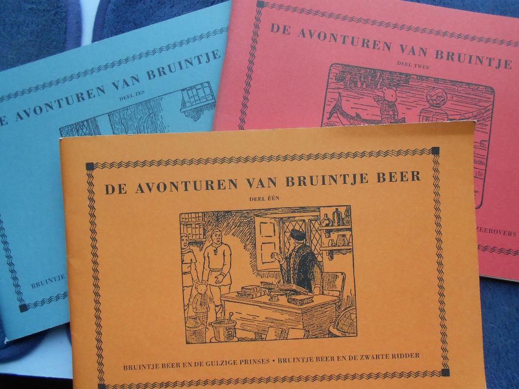 3x De avonturen van Bruintje Beer, Meerdere stripboeken, Ophalen, Gelezen, Uitgeverij Solo