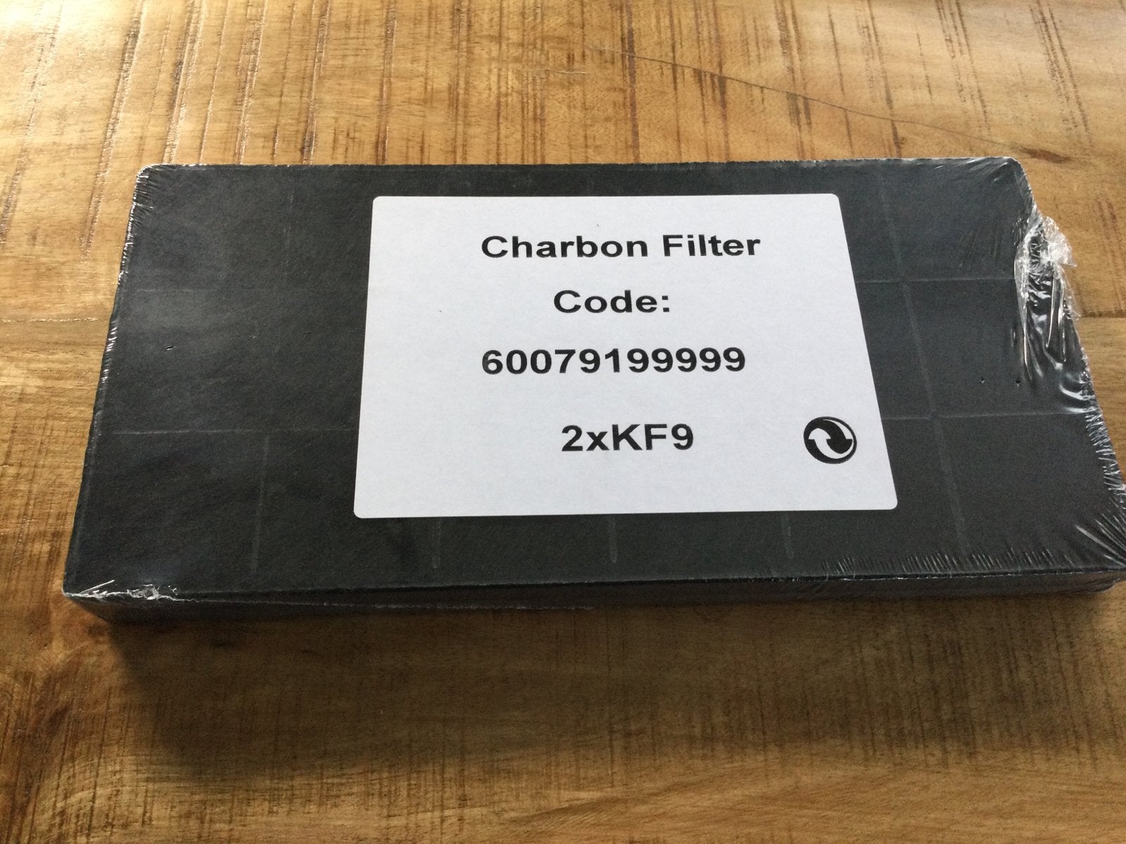 Koolstoffilter 2xKF9 - Code: 60079199999, Ophalen of Verzenden, Nieuw