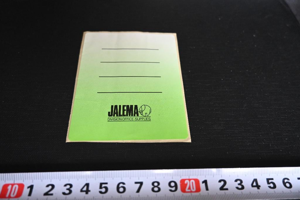 sticker JALEMA divisionoffice supplies, Ophalen, Zo goed als nieuw