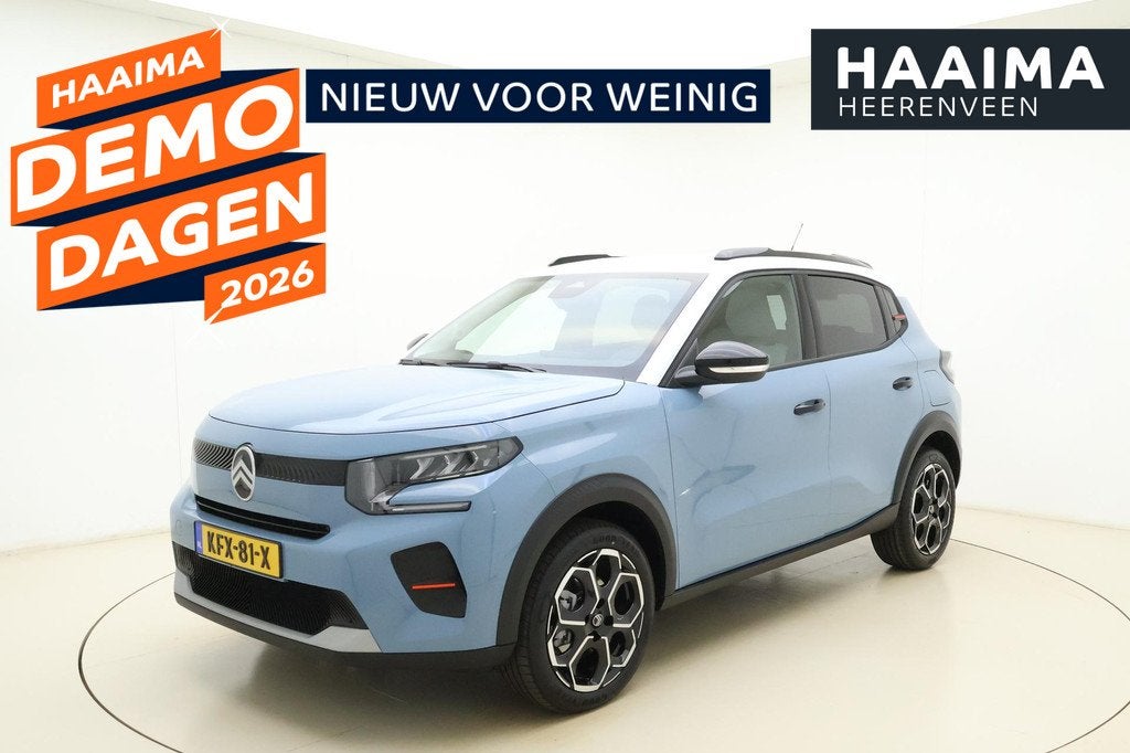 Citroen C3 Hybrid 110pk Max | € 1.300,- demovoordeel! | Na, Auto's, Citroën, 1227 kg, 600 kg, 1199 cc, Blauw