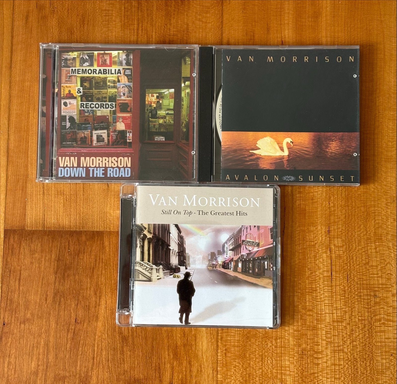 Van Morrison CD's: Down the Road, Avalon Sunset, Still On To, Ophalen of Verzenden, Gebruikt, Album