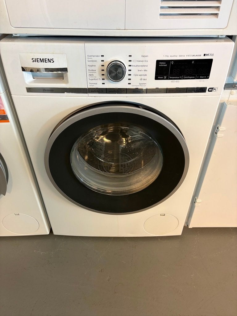 Gebruikte Siemens wasmachine IQ700 9 kg, Ophalen, Gebruikt, 8 tot 10 kg, 1600 toeren of meer