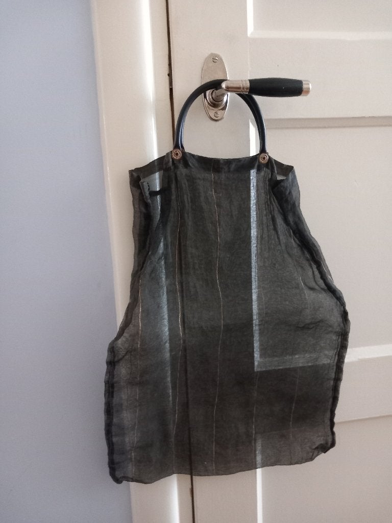 oud tasje netje boodschappen, antiek, brocante uit Frankrijk, Ophalen