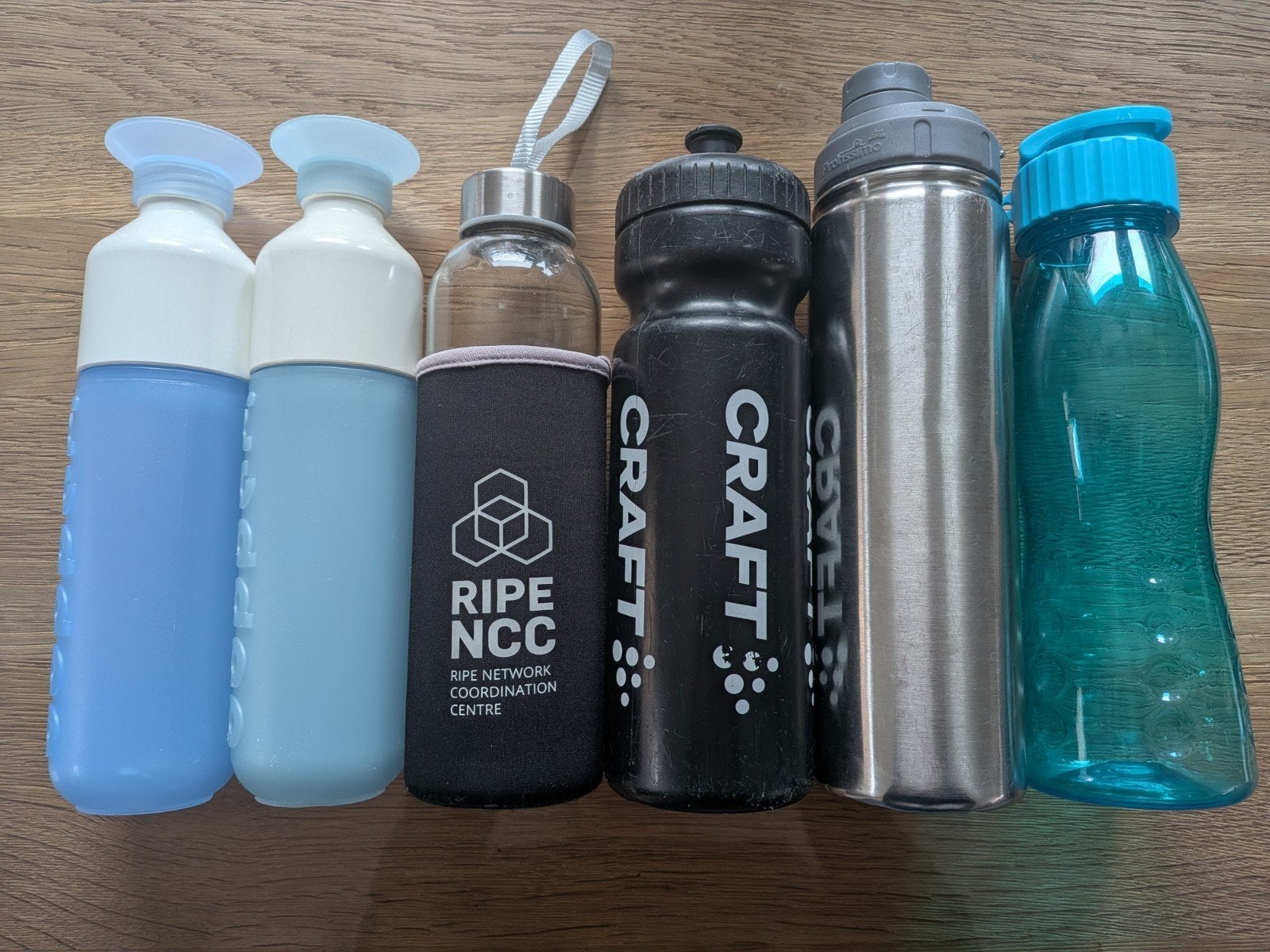 Diverse drinkflessen en Doppers, Ophalen, Gebruikt