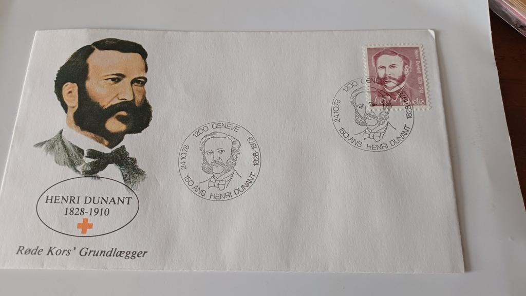 Denemarken,  1978, Henry Dunant, Ophalen of Verzenden, Onbeschreven, Europa
