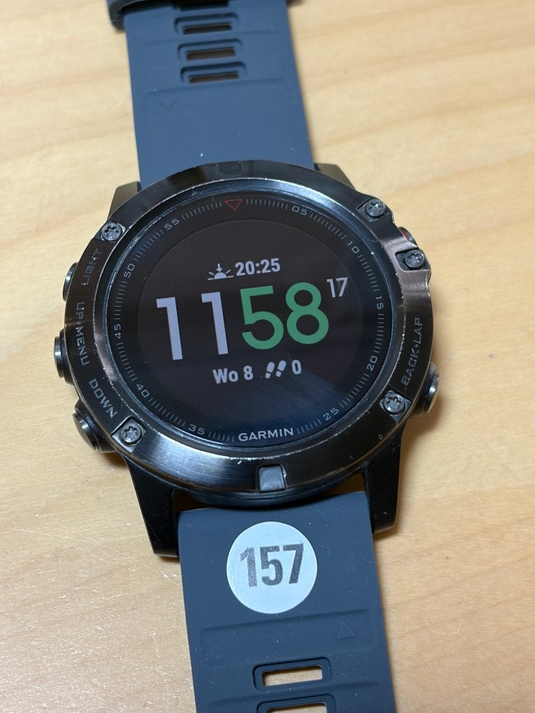 Garmin Fenix 5X saffierglas (GPSinruil-nr 157)
