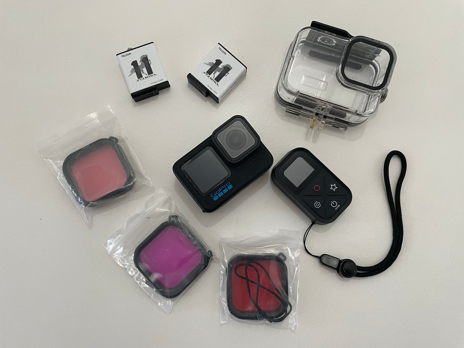 GoPro Hero 10 Black, veel extra’s