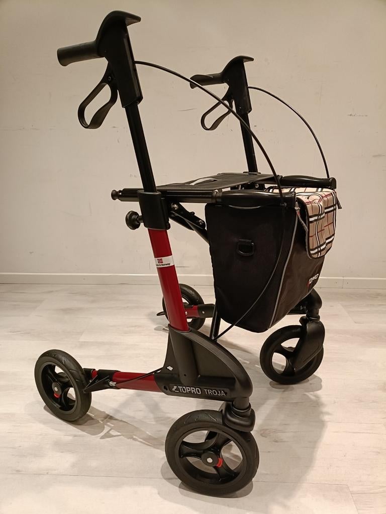 Topro Troja 2G Medium rollator incl Garantie en Servicebeurt, -, -, Ophalen of Verzenden, Zo goed als nieuw