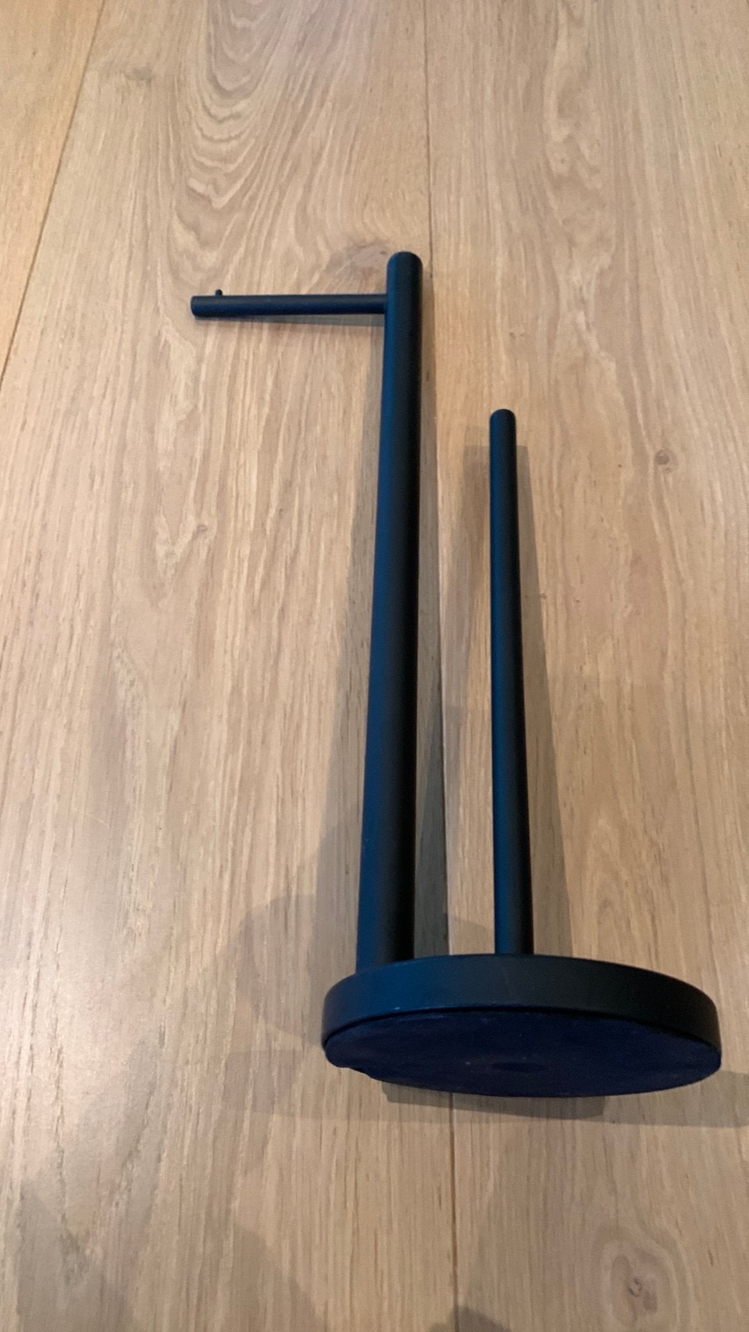 Wc-papier houder, Ophalen of Verzenden, Zo goed als nieuw, Zwart, Overige typen