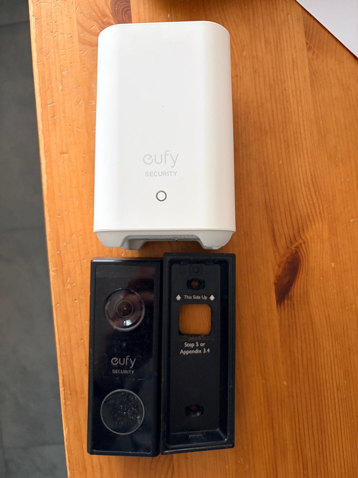 Eufy Video Doorbell 2K + HomeBase 2 – compleet, Huis en Inrichting, Ophalen of Verzenden, Ingebouwde camera, Gebruikt, Draadloos
