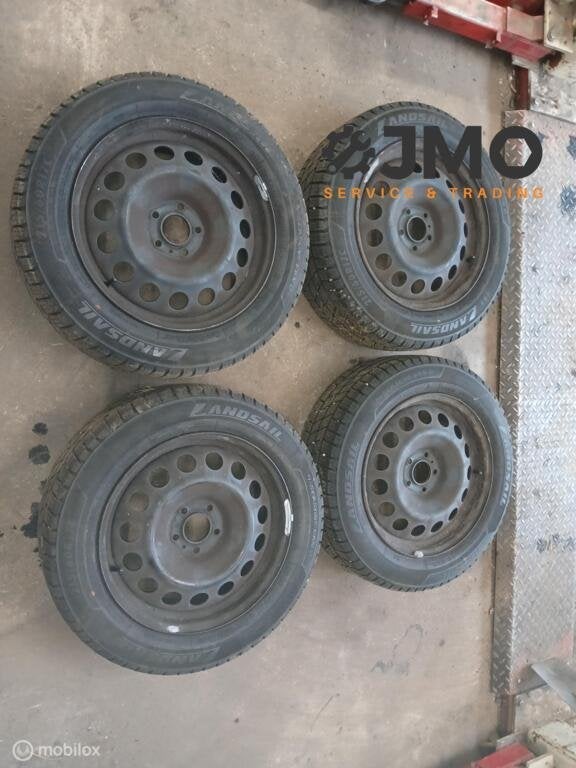 Velgen set staal 5x108 Peugeot Expert Bestel III 2016-2022, Banden en Velgen, 17 inch, Ophalen of Verzenden