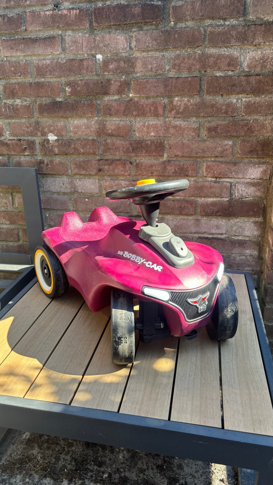 BIG Bobby-Car Classic Loopauto Roze, Ophalen, Gebruikt, Loopvoertuig