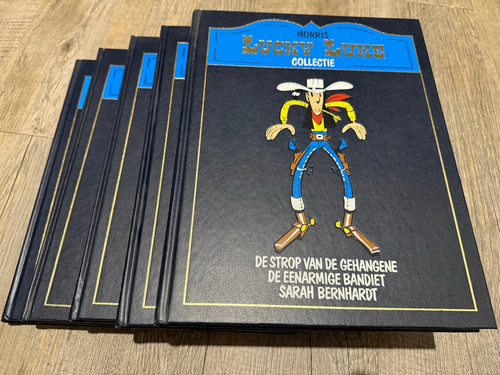 Lucky Luke Collectie - 5 Luxe Boeken, Boeken, Stripboeken, Meerdere stripboeken, Ophalen, Gelezen