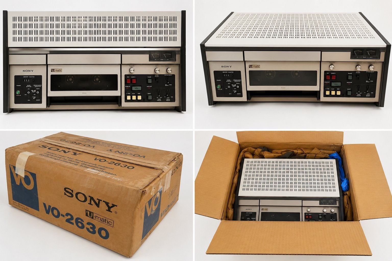 Sony VO-2630 U-matic videorecorder - In originele doos, Ophalen, Zo goed als nieuw, Overige typen