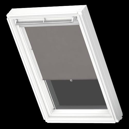 Velux dakraam gordijn GGL 7 UK04 warmtewerend, Gebruikt, 80 tot 120 cm, Ophalen of Verzenden, 120 tot 160 cm