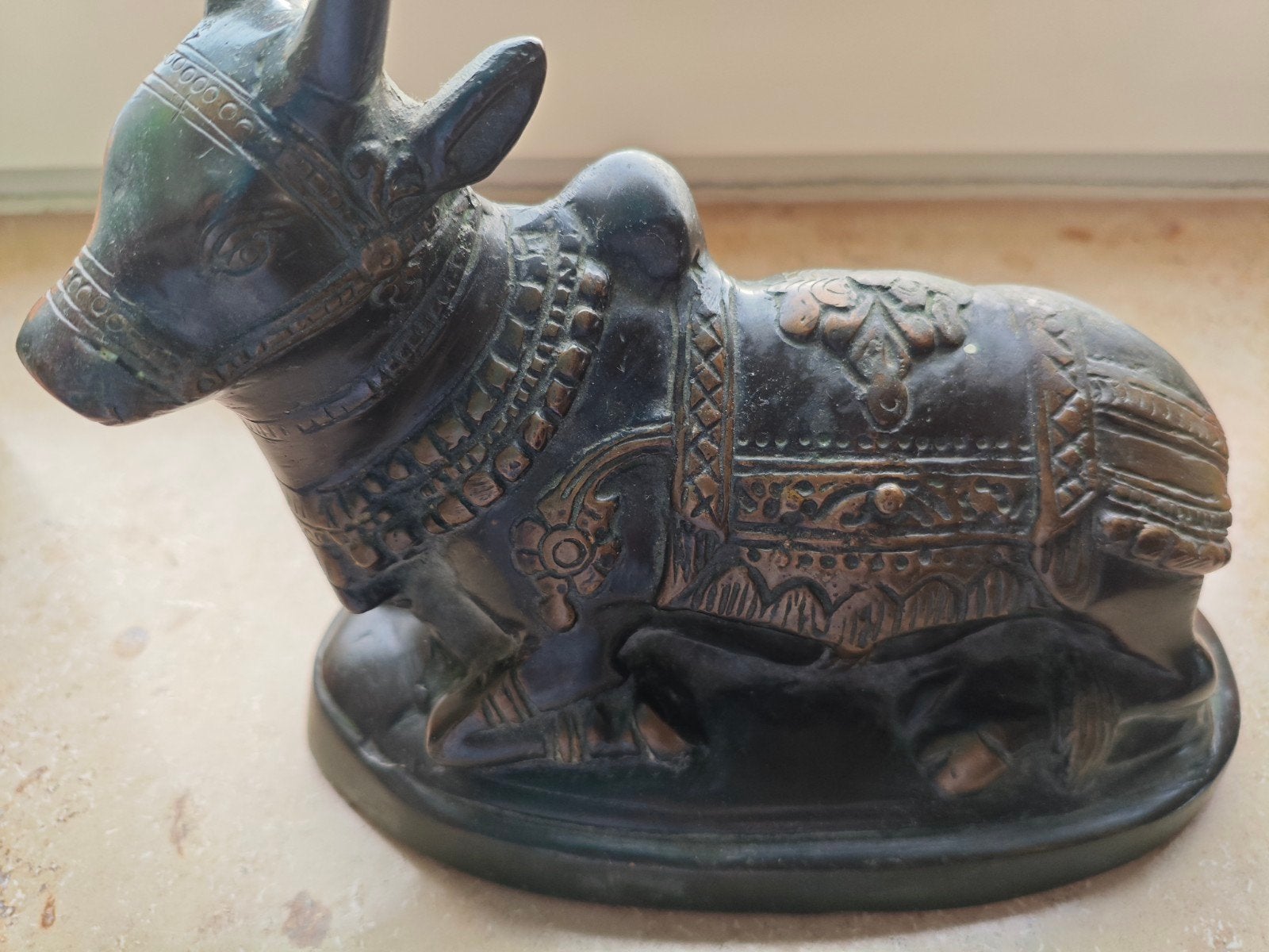 nandi beeld koe, Antiek en Kunst, Ophalen