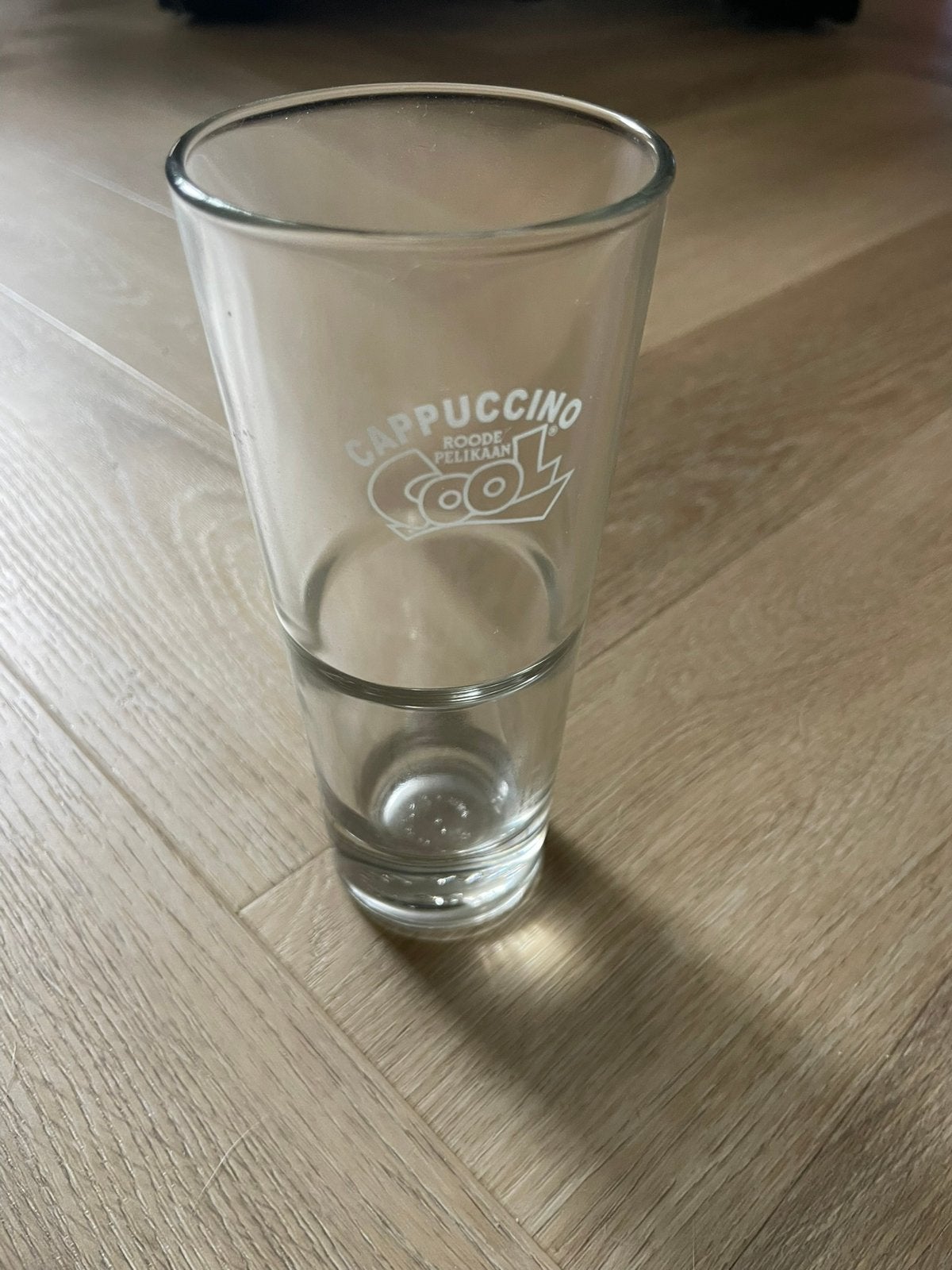 Te koop 6 cappuccino glazen, Ophalen of Verzenden, Zo goed als nieuw, Overige typen