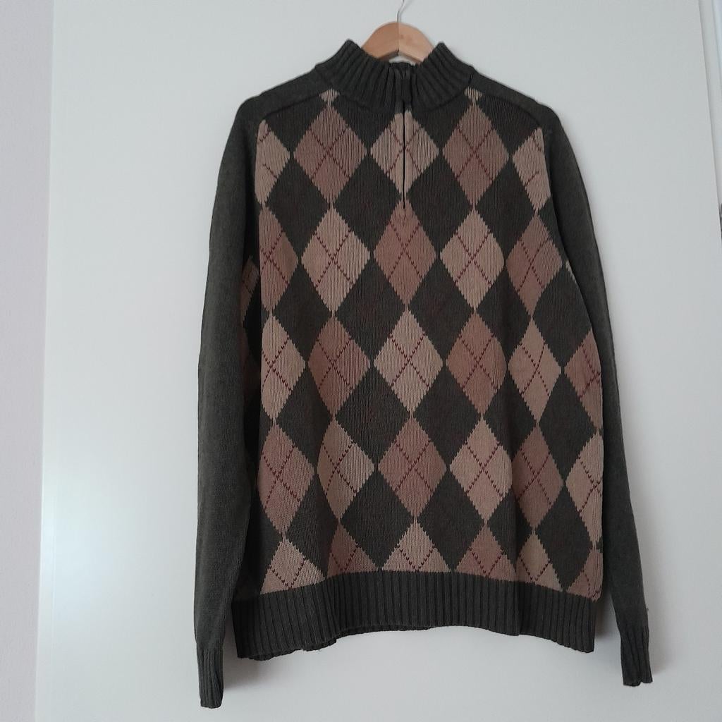 Zgan heren trui.Maat L/ XL, Ophalen of Verzenden, Zo goed als nieuw, Maat 56/58 (XL), Groen