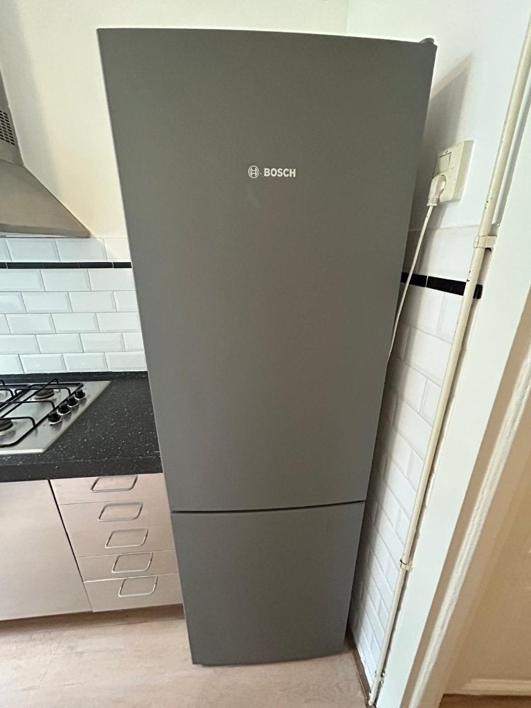 Bosch Koel-vriescombinatie, Uitstekende conditie, Ophalen, Gebruikt, 200 liter of meer, 60 cm of meer