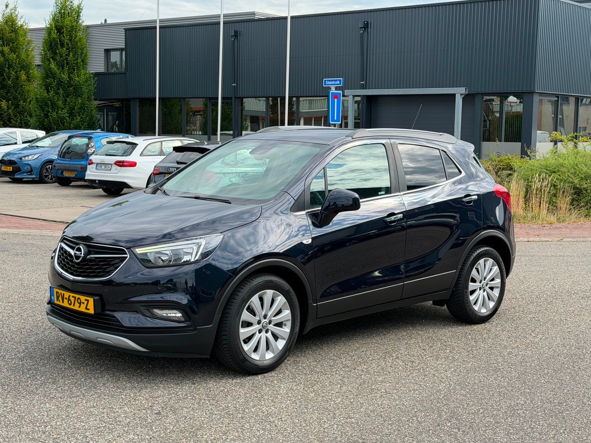Opel Mokka X 1.4 Turbo Innovation Aut. Cruise Trekhaak, Gebruikt, Euro 6, Blauw, Origineel Nederlands
