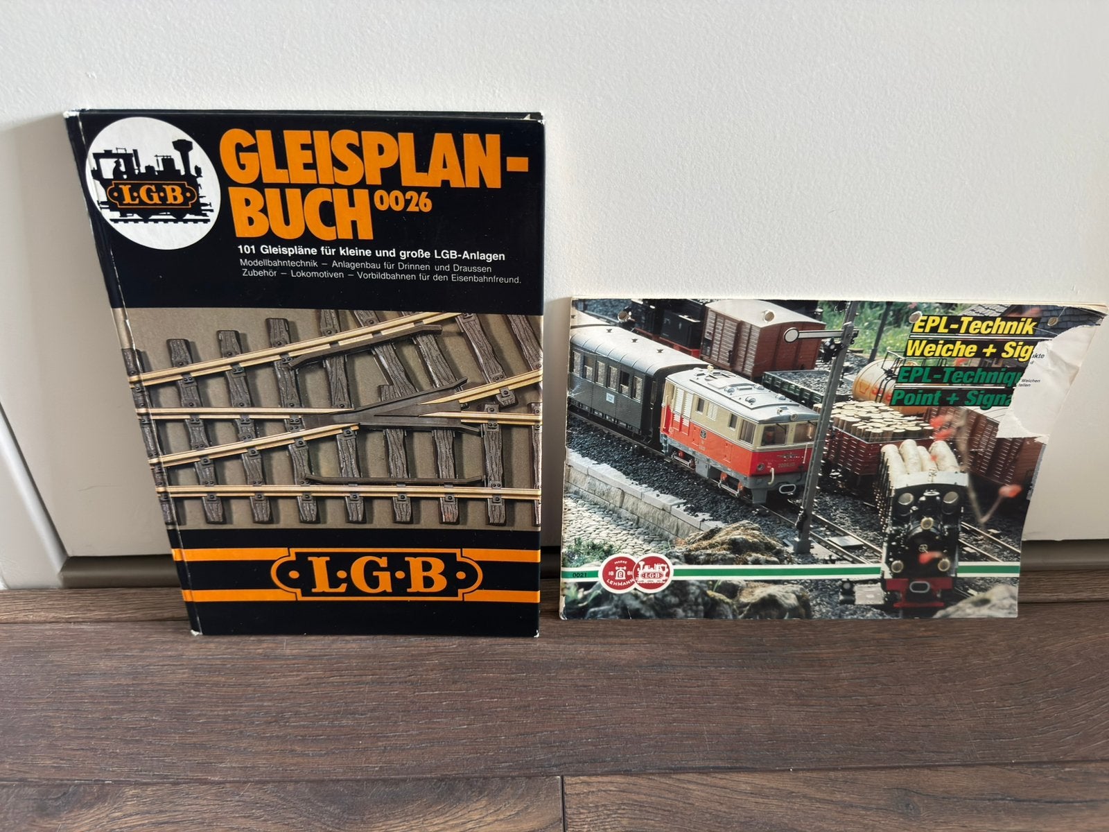 LGB 0026 gleisplanbuch, incl EPL technik blad, spoor G, Gebruikt, Gelijkstroom, LGB, Boek, Tijdschrift of Catalogus