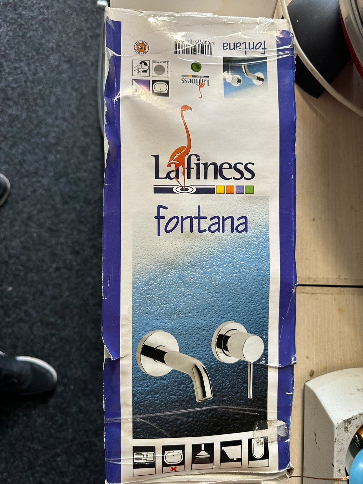 Lafiness Fontana Kraan - Nieuw in doos, Ophalen, Nieuw, Chroom, Kraan