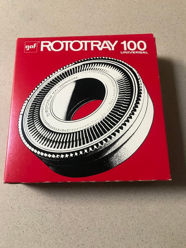 GAF Rototray 100 Universeel rond diamagazijn, Ophalen of Verzenden, Zo goed als nieuw