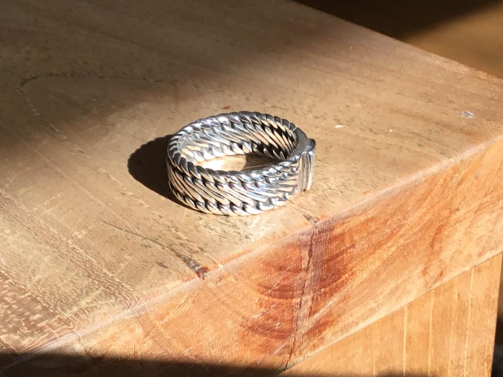 Zilveren ring van Best to Buddha, Ophalen, 20 of groter, Nieuw, Dame of Heer