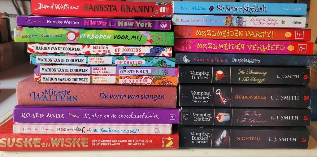 Kinderboeken, Ophalen, Gelezen, Fictie