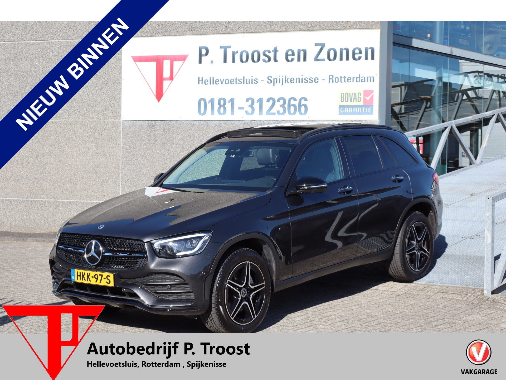 Mercedes-Benz GLC 300e 4MATIC Premium Plus SOH 93% Panoramad, Automaat, 12 maanden, Gebruikt, 4 cilinders