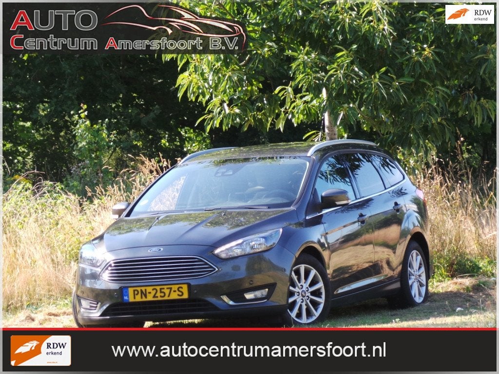Ford Focus Wagon 1.0 Titanium ( INRUIL MOGELIJK ), Auto's, 125 pk, Gebruikt, Euro 6, Handgeschakeld