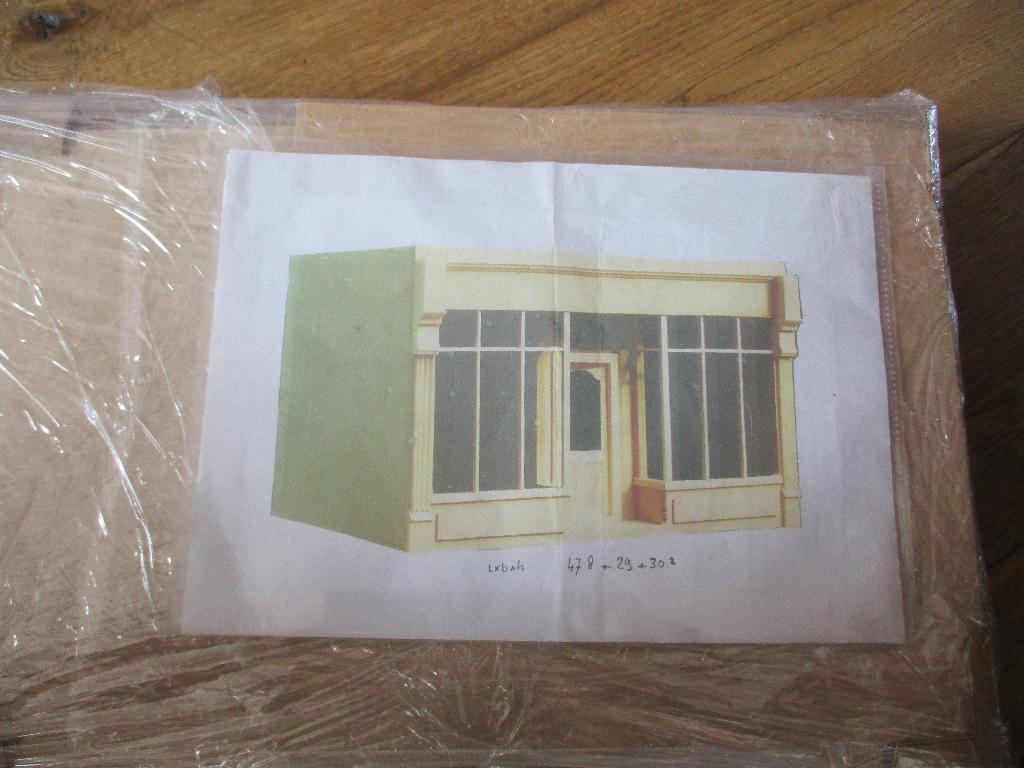 poppenhuis room box bouwpakket, Verzamelen, Poppenhuizen en Toebehoren, Ophalen of Verzenden, Zo goed als nieuw, Decoratie