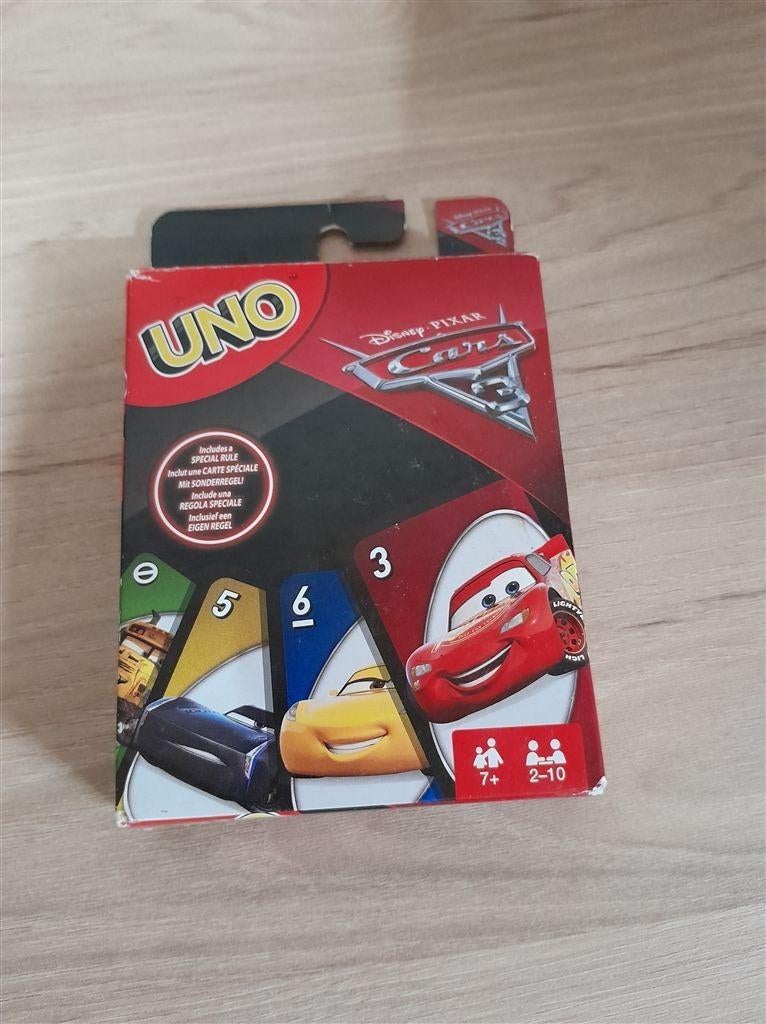 uno cars 3 disney - s4277, Hobby en Vrije tijd, Verzenden, Zo goed als nieuw