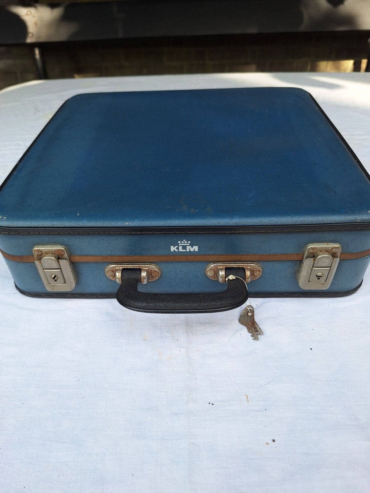 KLM - koffer ( met sleutels ), Ophalen, Overige materialen, Gebruikt, Minder dan 50 cm