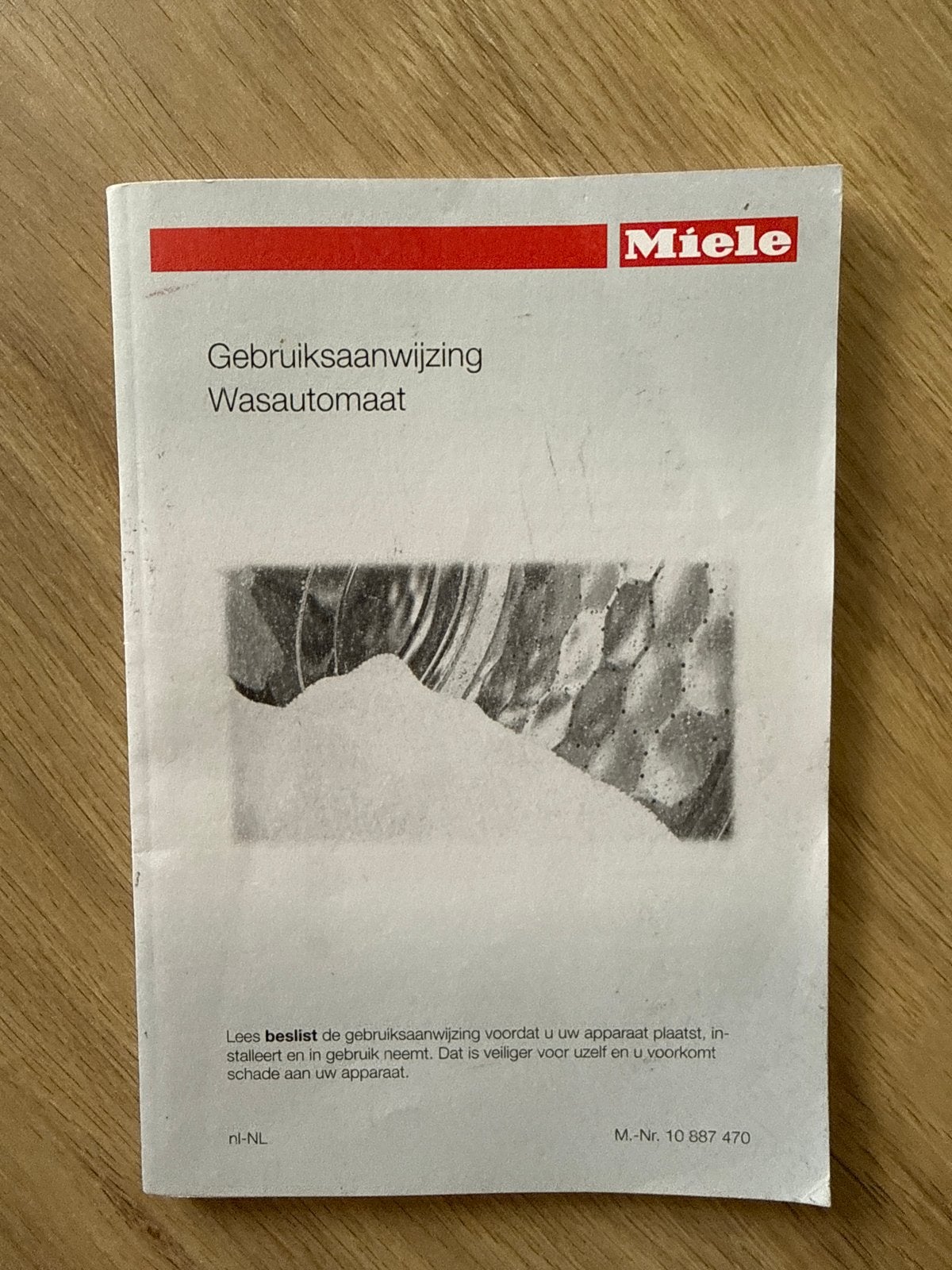 Foto 5 van Miele W1 Wasmachine - Werkt perfect, bovenklep los