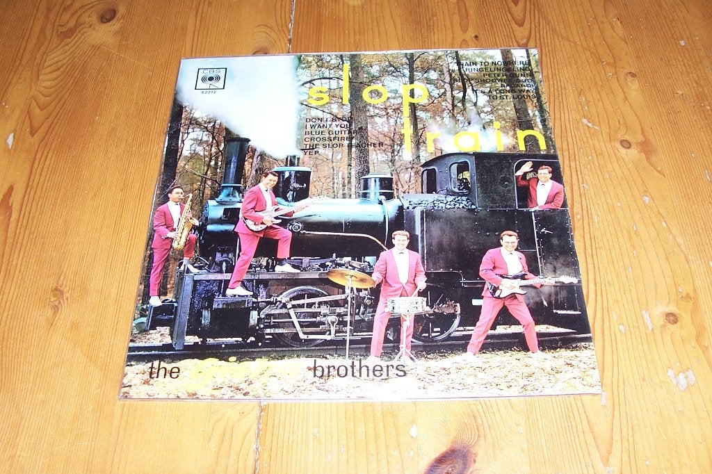The Gisha Brothers – Slop Train lp, LP, Ophalen of Verzenden, Zo goed als nieuw, 12 inch