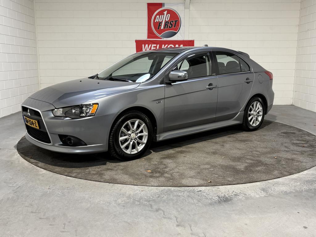 Mitsubishi Lancer Sportback 1.6 Limited Edition, Airco, Blue, Auto's, Mitsubishi, Voorwielaandrijving, Euro 5, Stof, Gebruikt