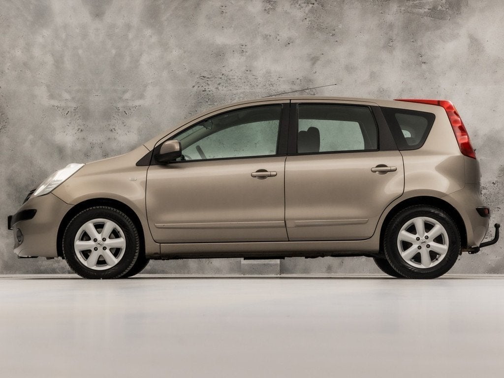 Nissan Note 1.4 Acenta (CLIMATE, LOGISCH NAP, LM VELGEN, SPO, Auto's, Voorwielaandrijving, Stof, Zwart, 4 cilinders