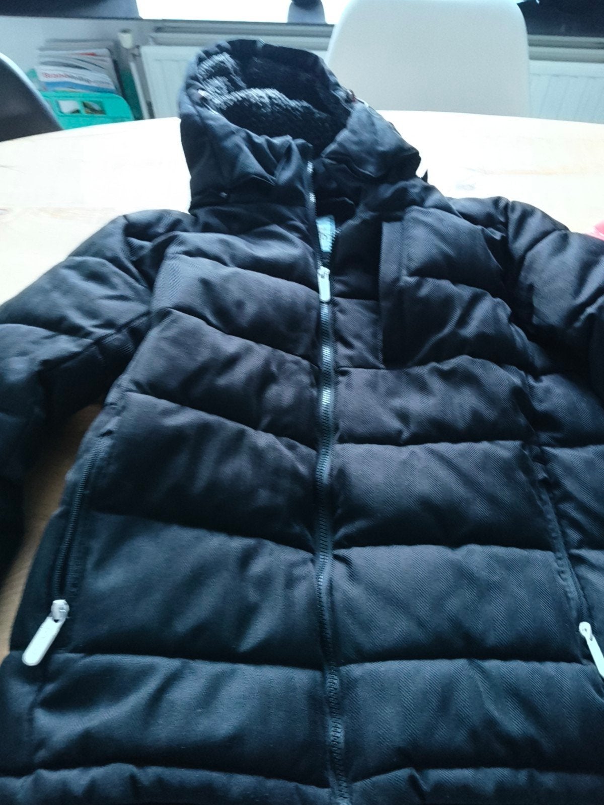Mooie Icebound jas maat L met lichte pilling op de band, Zwart, Maat 42/44 (L), Ophalen of Verzenden, Gedragen