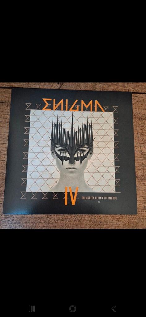 Enigma coloured vinyl ltd LP the screen behind the mirror NM, 2010 - 2019, Inclusief binnenhoes, Ophalen of Verzenden, Zo goed als nieuw
